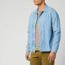 YMC Men's Kit Shirt - Indigo Bleach