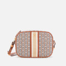 Tory Burch Women's Gemini Link Canvas Mini Bag - Light Umber