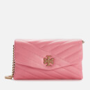 Tory Burch Women's Kira Chevron Chain Wallet - Pink City