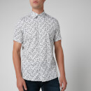 Ted Baker Men's Krosa Leaf Print Shirt - Navy