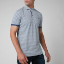 Ted Baker Men's Bagin Geo Printed Polo Shirt - Navy