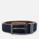 Ted Baker Men's Crumbs Nubuck Leather Belt - Navy