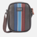 Ted Baker Men's House Mini Flight Cross Body Bag - Chocolate