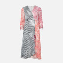 Ted Baker Women's Wizzoh Zebra Mashup Dress - Ivory
