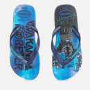 Havaianas Kids' Marvel Flip Flops - Black Panther - Navy Blue