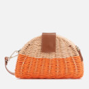 Whistles Women's Mini Cross Body Straw Bag - Neutral