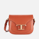 Tod's Women's Logo Micro Saddle Bag - Tan