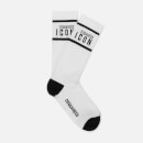 Dsquared2 Men's Icon Socks - White/Black