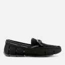 SWIMS Men's Knit Lace Loafers - Black/Grey