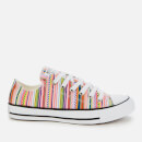Converse Women's Chuck Taylor All Star Daisy Ox Trainers - White/Multi/Black