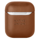 Native Union Classic Leather Airpods Case - Tan