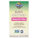 Raw Enzymes Women 50+ and Wiser - 90 Capsules