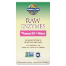 Raw Enzymes Women 50+ and Wiser - 90 Capsules