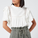 Free People Women's Le Femme T-Shirt - Ivory