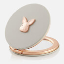 Olivia Burton Women's 3D Bunny Compact Mirror - Grey & Rose Gold