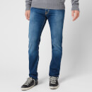 Jacob Cohen Men's Turquoise Badge Slim Denim Jeans - Blue