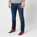Jacob Cohen Men's Orange Badge Slim Denim Jeans - Blue