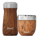 S'well Teakwood Mini Lunch Box Set (Worth £70.00)
