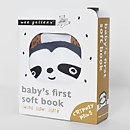 Wee Gallery Sloth Soft Cloth Book