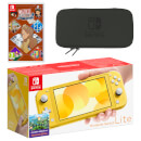Nintendo Switch Lite (Yellow) LAYTON'S MYSTERY JOURNEY: Katrielle and the Millionaires' Conspiracy - Deluxe Edition Pack