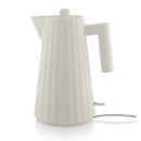 Alessi Electric Kettle - Plisse White - 1.7L