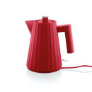 Alessi Electric Kettle - Plisse Red - 1L