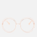 Chloé Women's Carlina Pearl Round Frame Sunglasses - Rose Gold/Pearl