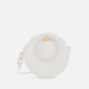 Ted Baker Women's Agneti Resin Handle Straw Circle Bag - Ivory