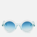Moncler Men's Round Acetate Sunglasses - Blue