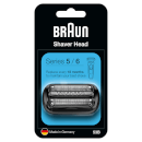 Braun Series 5 53B Electric Shaver Head Replacement, Black