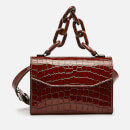 Ganni Women's Croc Waist Bag - Toffee