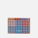 Ganni Women's Check Print Card Holder - Multicolour