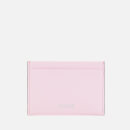 Ganni Women's Leather Card Holder - Cherry Blossom