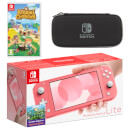 Nintendo Switch Lite (Coral) Animal Crossing: New Horizons Pack