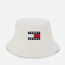 Tommy Jeans Women's Heritage Denim Bucket Hat - White/Print