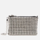 Alexander Wang Women's Wangloc Nano Crystal Pouch Crystal - White