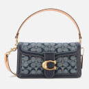 Coach 1941 Women's Signature Chambray Tabby Shoulder Bag 26 - Midnight Navy Multi