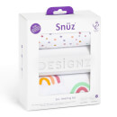 Snüz Crib Bedding Set - Colour Rainbow (3 Piece Set)