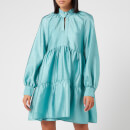 Stine Goya Women's Jasmine Tiered Mini Dress - Aqua