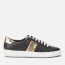 MICHAEL MICHAEL KORS Women's Irving Stripe Cupsole Trainers - Black