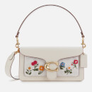 Coach Women's Signature Floral Embroidery Tabby Shoulder Bag 26 - Chalk