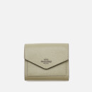 Coach Women's Crossgrain Leather Small Wallet - Light Fern