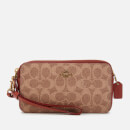 Coach Women's Colorblock Signature Kira Cross Body Bag - Tan Rust