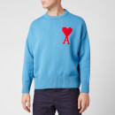 AMI Men's Coeur Jumper - Blue