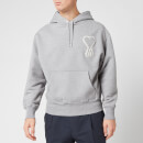 AMI Men's De Coeur Hoody - Grey