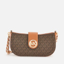 MICHAEL MICHAEL KORS Women's Carmen XS Pouchette - Brown/Acorn