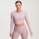 Top de manga larga Composure para mujer - Rosa palo