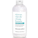 this works Stress Check Clean Hands Gel 500ml
