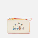 Strathberry X Miffy Women's Beach Zipped Cardholder - Vanilla/Blossom Yellow