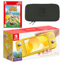 Nintendo Switch Lite (Yellow) Animal Crossing: New Horizons - Digital Download Pack
